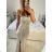 Women's Long Chiffon Short Sleeve Dress (S/M ONE SIZE) ITALIAN FASHION IMWGS231048