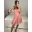 Women's tulle strapless party dress (XS/S/M/L ONE SIZE) ITALIAN FASHION IMC23498