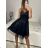 Women's tulle strapless party dress (XS/S/M/L ONE SIZE) ITALIAN FASHION IMC23498