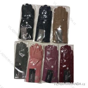 Women's leather fingerless gloves (ONE SIZE) SANDROU SAN23-2103T