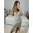 Women's Long Sleeve Knitted Turtleneck Sweater (S/M ONE SIZE) ITALIAN FASHION IM323001 white S/M