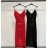 Women's Long Elegant Strapless Dress (S/M ONE SIZE) ITALIAN FASHION IMPMD23333 S/M red