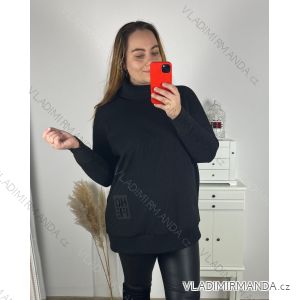 Women's Long Sleeve Sweatshirt (S/M ONE SIZE) ITALIAN FASHION IMC23KARIN