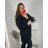 Sweater oversize long sleeve women's oversized (XL / 2XL ONE SIZE) ITALIAN MODA IM721350