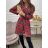 Women's Elegant Long Sleeve Dress (S/M ONE SIZE) ITALIAN FASHION IMM23M56723