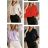 Women's Elegant Long Sleeve Blouse/Tunic (S/M/L ONE SIZE) ITALIAN FASHION IMWB22245 S/M black