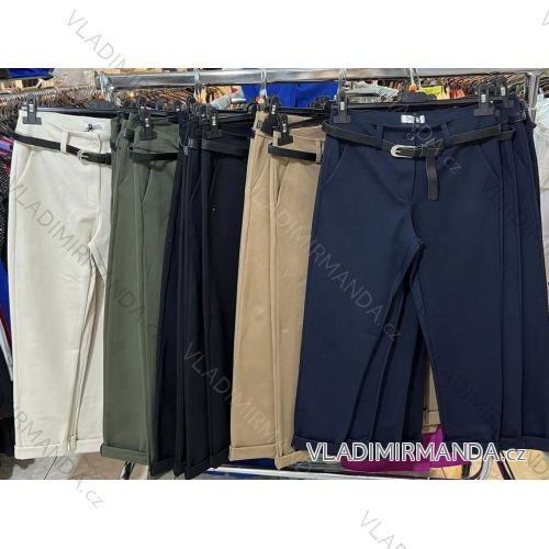 Women's Long Elegant Stretch Pants (S-XL) ITALIAN FASHION IMHMS23093