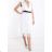 Women's Elegant Belted Sleeveless Dress (S/M ONE SIZE) ITALIAN FASHION IMHMS23119