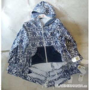 Sweatshirt baby girl hooded (4-14 years) ITALIAN MOTHER 857-1IMM
