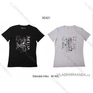 T-shirt short sleeve women (s-xxl) WOLF D2841