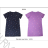 Women's short sleeve maxi shirt (S-2XL) WOLF D2431