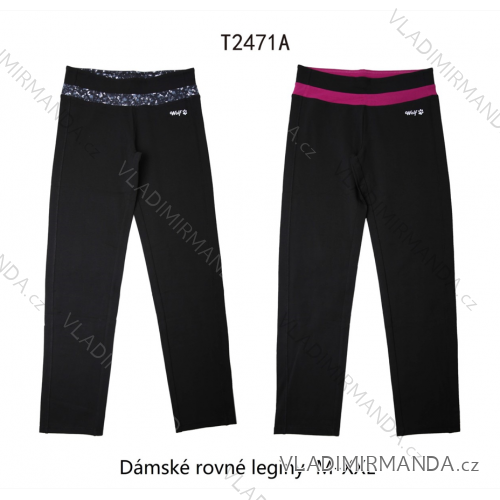 Women's functional long yoga leggings (M-2XL) WOLF Y2361