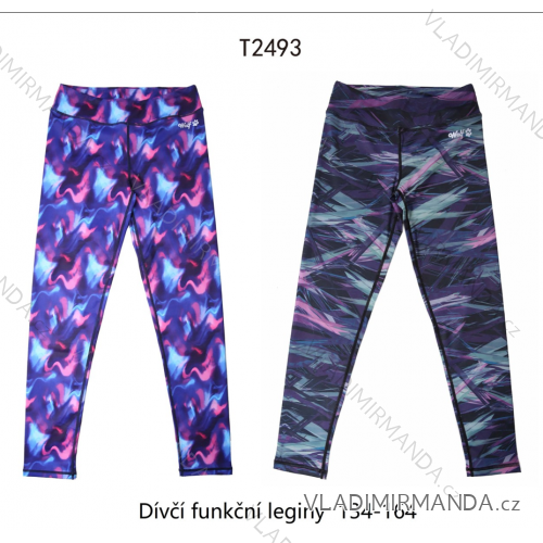 Leggings long weak child girl (98-128) WOLF T2981