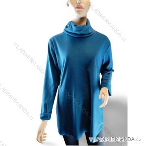 Women's long sleeve warm turtleneck sweatshirt (L/XL ONE SIZE) ITALIAN FASHION IM723080/DR