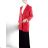 Shirt 3/4 sleeve ladies strip (4XL/5XL ONE SIZE) ITALSKÁ MÓDA IM422026