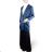 Shirt 3/4 sleeve ladies strip (4XL/5XL ONE SIZE) ITALSKÁ MÓDA IM422026
