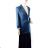 Shirt 3/4 sleeve ladies strip (4XL/5XL ONE SIZE) ITALSKÁ MÓDA IM422026