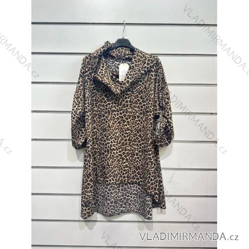 Women's Oversize Long Sleeve Tunic (S/M ONE SIZE) ITALIAN FASHION IMPSH2316090