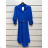 Women's Long Sleeve Belted Shirt Dress (S/M ONE SIZE) ITALIAN FASHION IMPSH24210151 beige S / M