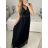 Women's Strapless Sparkly Party Long Dress (S/M ONE SIZE) ITALIAN FASHION IMPMD2336163