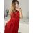 Women's Strapless Sparkly Party Long Dress (S/M ONE SIZE) ITALIAN FASHION IMPMD2336163