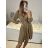 Women's Elegant Long Sleeve Dress (S/M ONE SIZE) ITALIAN FASHION IMM23M6062