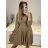 Women's Elegant Long Sleeve Dress (S/M ONE SIZE) ITALIAN FASHION IMM23M6062