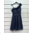 Women's Strapless Short Party Dress (S/M ONE SIZE) ITALIAN FASHION IMPSH235427 Green S / M