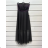 Women's Sleeveless Short Party Dress (S/M ONE SIZE) ITALIAN FASHION IMPSH235426 black S / M