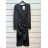 Women's Long Sleeve Party Dress (S/M ONE SIZE) ITALIAN FASHION IMPSH235429 black S / M
