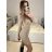 Women's Long Sleeve Knitted Dress (S/M ONE SIZE) ITALIAN FASHION IMPMD231039X