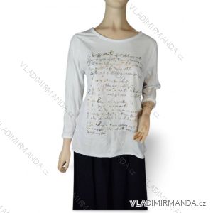Women's Plus Size Long Sleeve Tunic (3XL/4XL/5XL ONE SIZE) ITALIAN FASHION IM423550