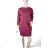 Classic Warm Long Sleeve Dress Women's (L / XL ONE SIZE) ITALIAN FASHION IMD211121 S/M Brown