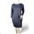 Classic Warm Long Sleeve Dress Women's (L / XL ONE SIZE) ITALIAN FASHION IMD211121 S/M Brown