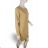 Classic Warm Long Sleeve Dress Women's (L / XL ONE SIZE) ITALIAN FASHION IMD211121 S/M Brown