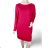Classic Warm Long Sleeve Dress Women's (L / XL ONE SIZE) ITALIAN FASHION IMD211121 S/M Brown