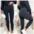 Women's skinny long leggings (2XL/3XL, 3XL/4XL, 5XL/6XL) POLISH FASHION DPP23030DM