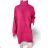 Women's warm long sleeve dress (S/M ONE SIZE) ITALIAN FASHION IMC23376 L/XL red