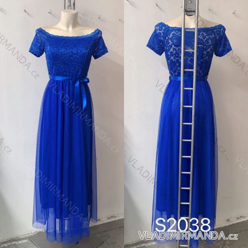 Elegant Sleeveless Ball Gown Lace (uni s-m) ITALIAN FASHION IM919919