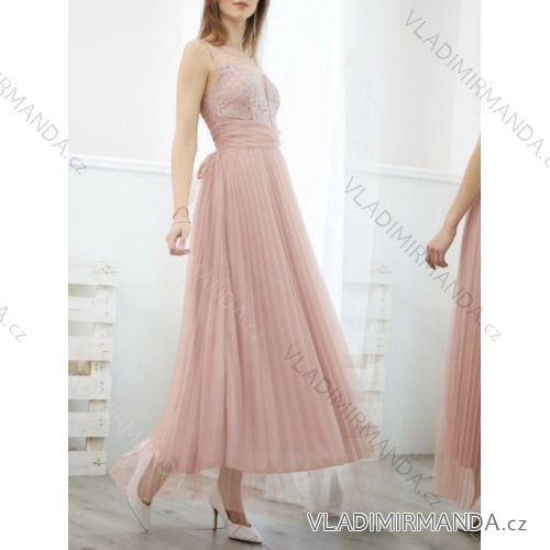 Elegant Sleeveless Ball Gown Lace (uni s-m) ITALIAN FASHION IM919919