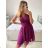 Women's Strapless Short Party Dress (S/M ONE SIZE) ITALIAN FASHION IMPSH23C662 dark green S / M