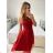 Women's Strapless Short Party Dress (S/M ONE SIZE) ITALIAN FASHION IMPSH23C662 dark green S / M