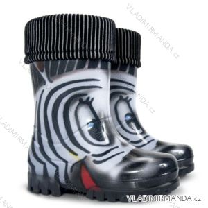 Rubber boots insulated children's (20-27) DEMAR TWISTER LUX PRINT S
