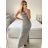 Women's Long Long Sleeve Party Dress (S/M ONE SIZE) ITALIAN FASHION IMM23056 -   turquoise -   S / M