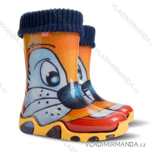 Rubber boots insulated for children and adolescents (28-35) DEMAR STORMER LUX PRINT I / 1