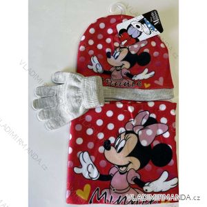 Set of winter finger mickey mouse hat and gloves for children and boys (ONE SIZE) SETINO HW4074