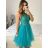 Elegant women's ball dress (uni sl) ITALIAN MODA IM919012   purple   S/M