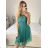 Women's strapless lace party dress (S/M ONE SIZE) ITALIAN FASHION IMC23349/DR