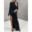 Šaty elegantní krátké dlouhý rukáv dámské (S/M ONE SIZE) ITALSKÁ MÓDA IMWC217235 - Colour   red - Size   S/M