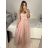 Long dress for women (UNI s-m) ITALIAN FASHION IMM20FL5620 S/M pink